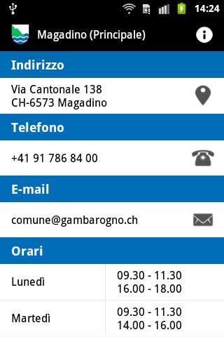 Comune di Gambarogno截图2