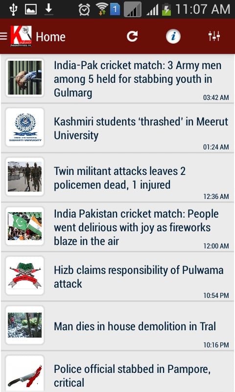 Kashmir Headlines截图3