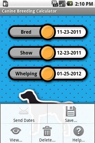 Canine Breeding Calculator截图1