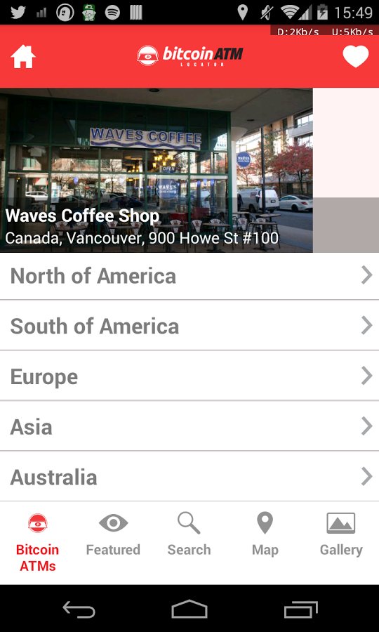 Bitcoin ATM Locator截图2