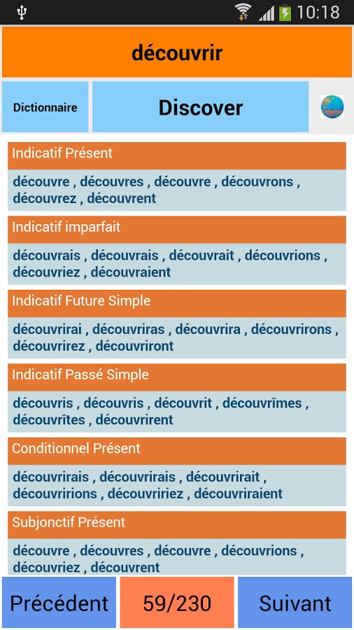 Top 600 French words截图2