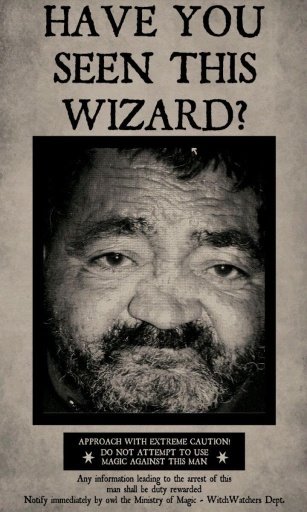 Wizard Wanted Poster Maker HD截图2