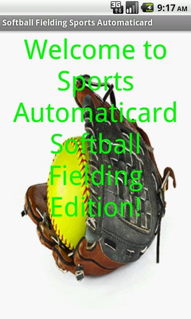 SBall Fielding Card Free截图2