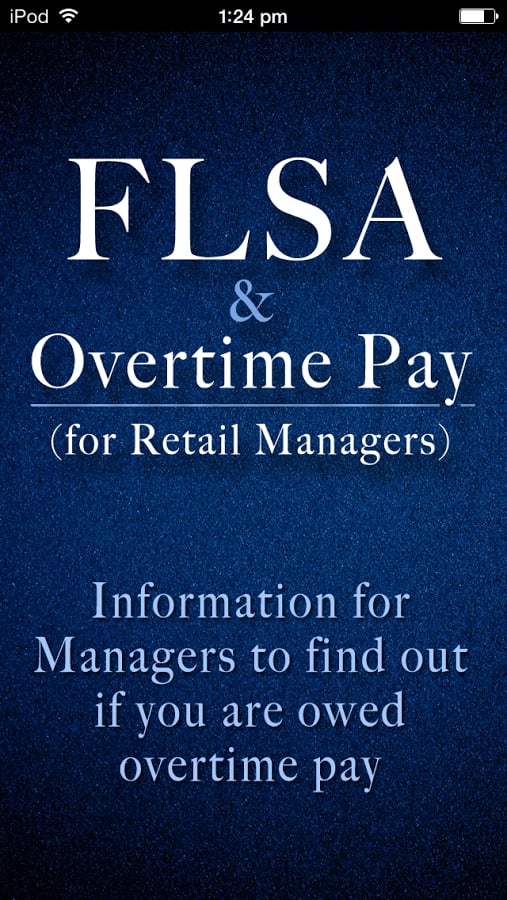 FLSA &amp; Overtime Pay截图10