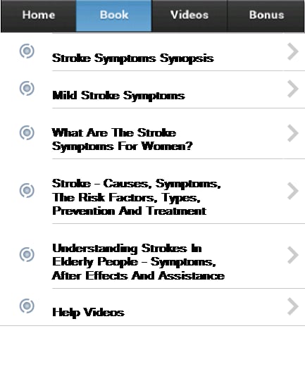 Symptoms Of Stroke截图3