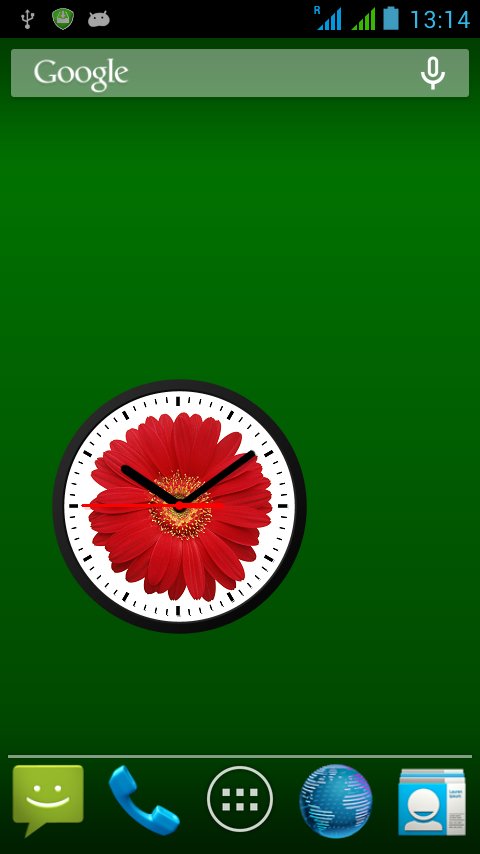 Analog Clock Widget Plus...截图1