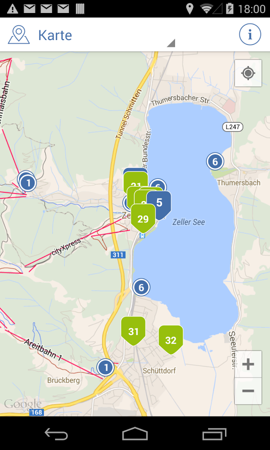 Zell am See-Kaprun Sommerkarte截图2