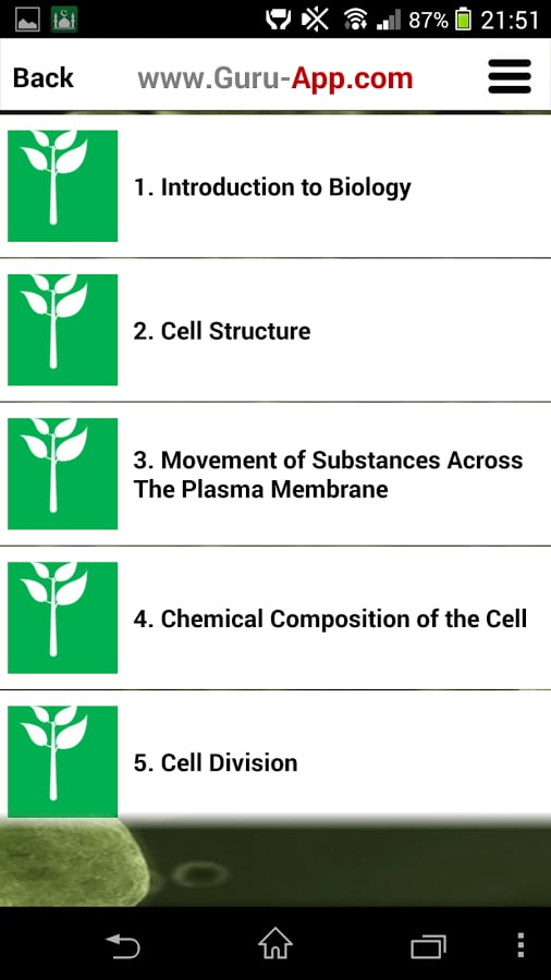 SPM Biology Guru-App 1.0截图1