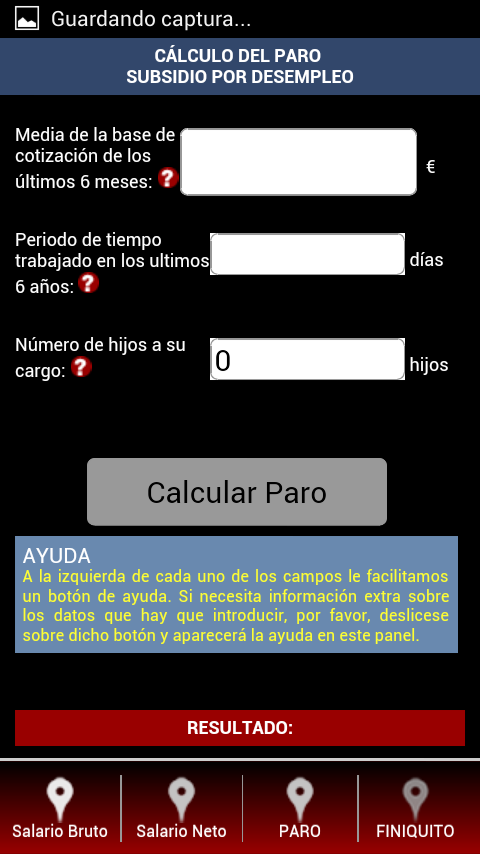 Calculadora de Salarios ...截图6