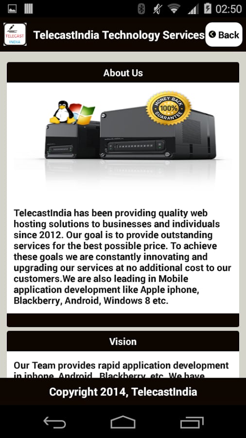 TelecastIndia Services截图2