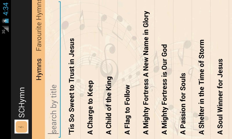 SC Pocket Hymn截图3