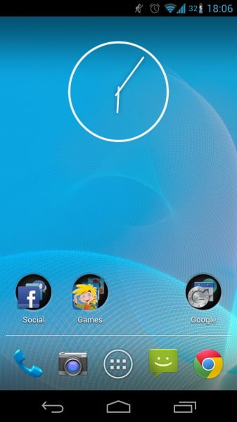 Jelly Bean Clock Widget截图1