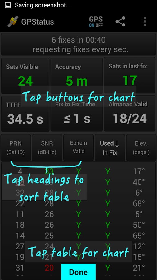 GPStatus: Realtime GPS S...截图1