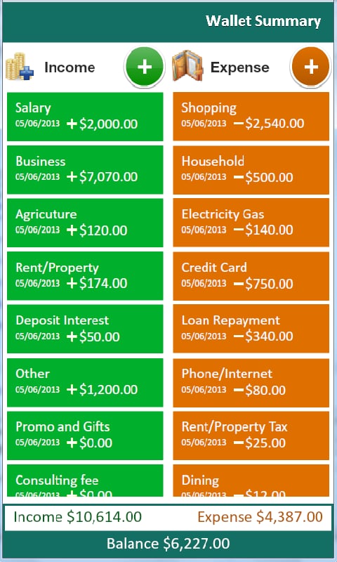 Expense Manager Lite截图4