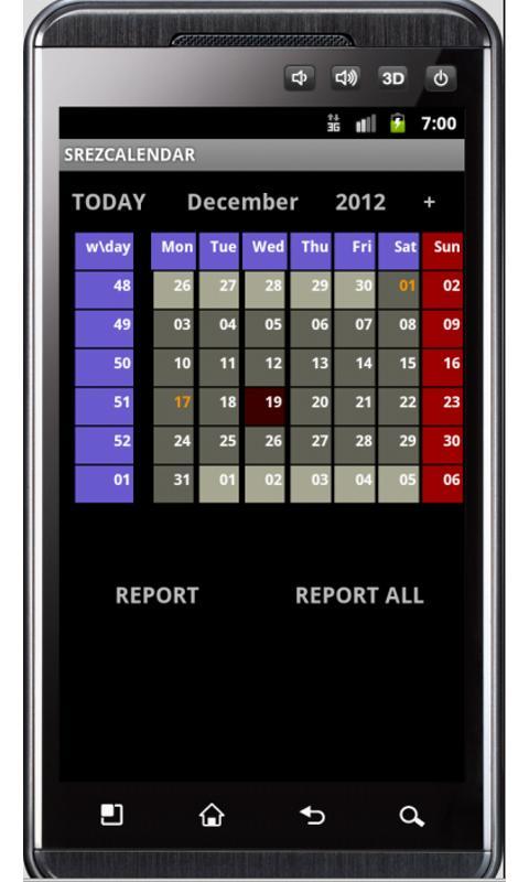 SREZCALENDAR v2.1截图1