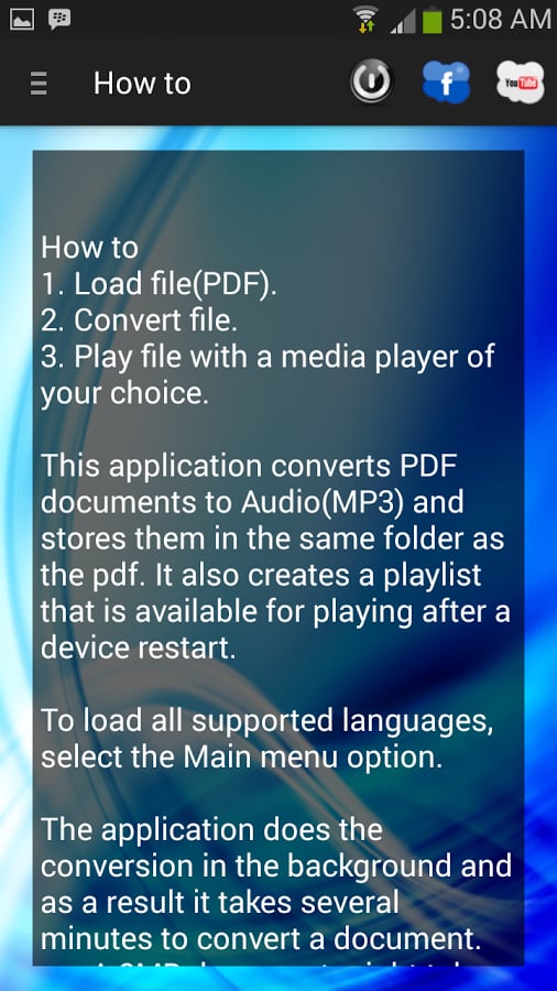 Doc2Audio截图1