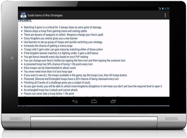 Guide Gems of War Strate...截图3