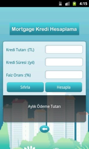 Mortgage Kredi Hesaplama截图2