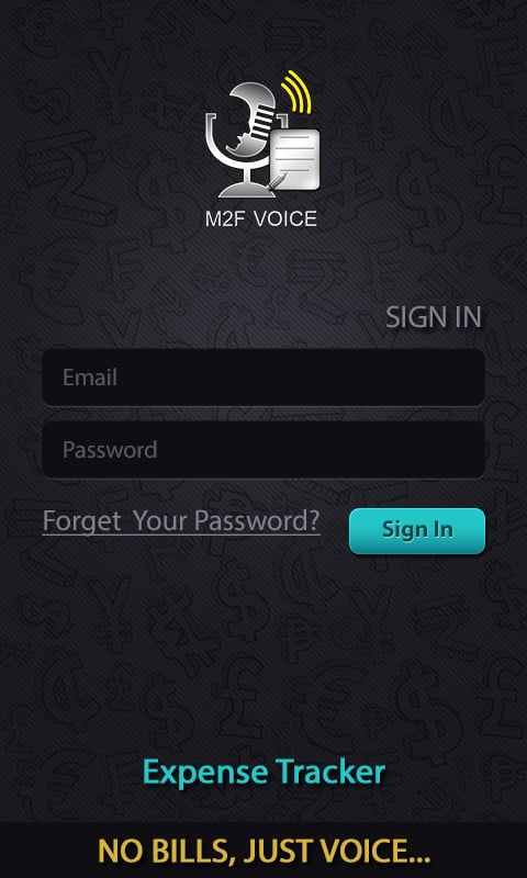 M2F Voice - Expense Trac...截图2