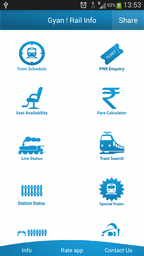 Indian train & IRCTC info截图8