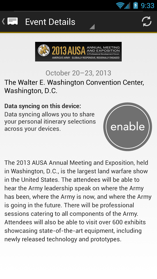 2013 AUSA Annual Meeting截图5