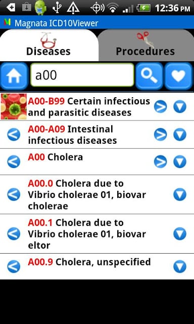 ICD10 Viewer - Magnata截图1