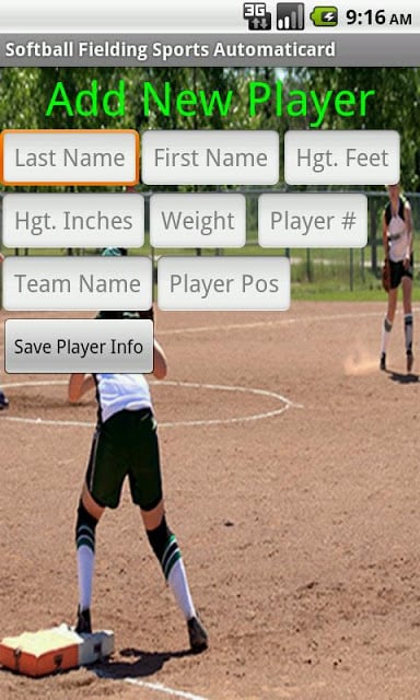 SBall Fielding Card Free截图1