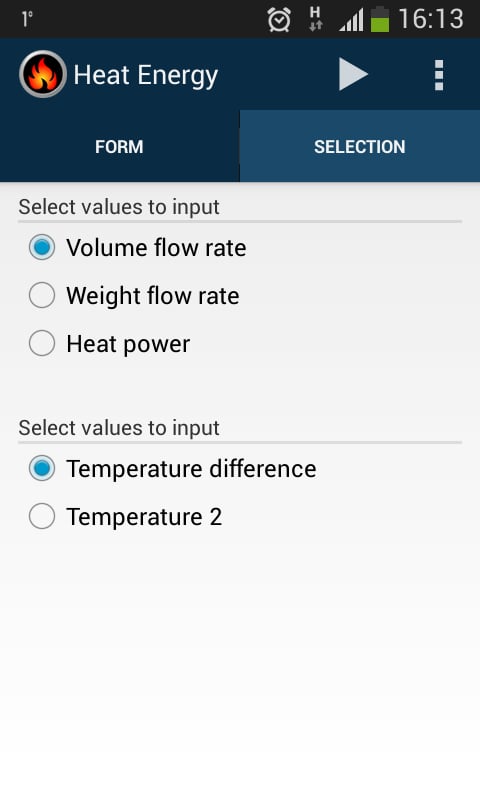 Heat Energy Calculator截图1