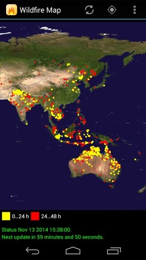 Wildfire Map截图1