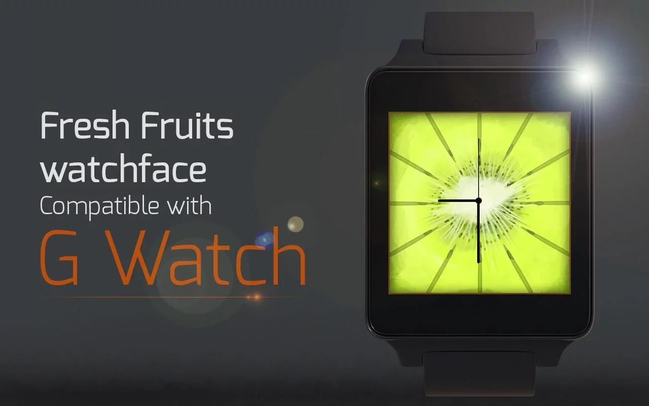 Fresh Fruits watchface截图5