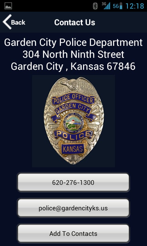 Garden City Police Depar...截图2