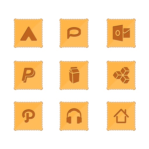 Biscuit Arts Icon Pack截图2