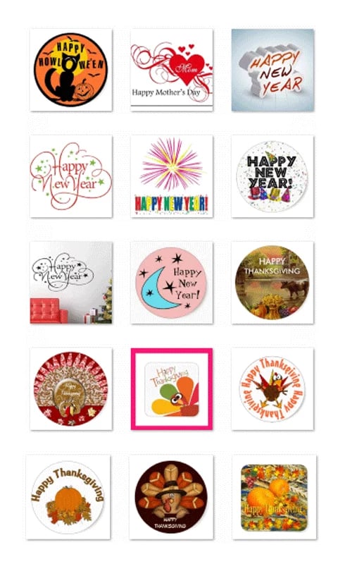 Happy Sticker-Whats App截图5