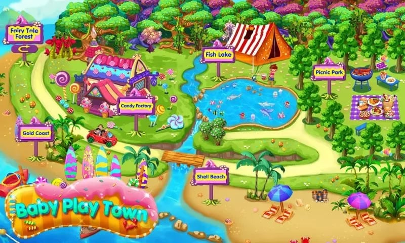 Baby Kids Town Adventure截图9