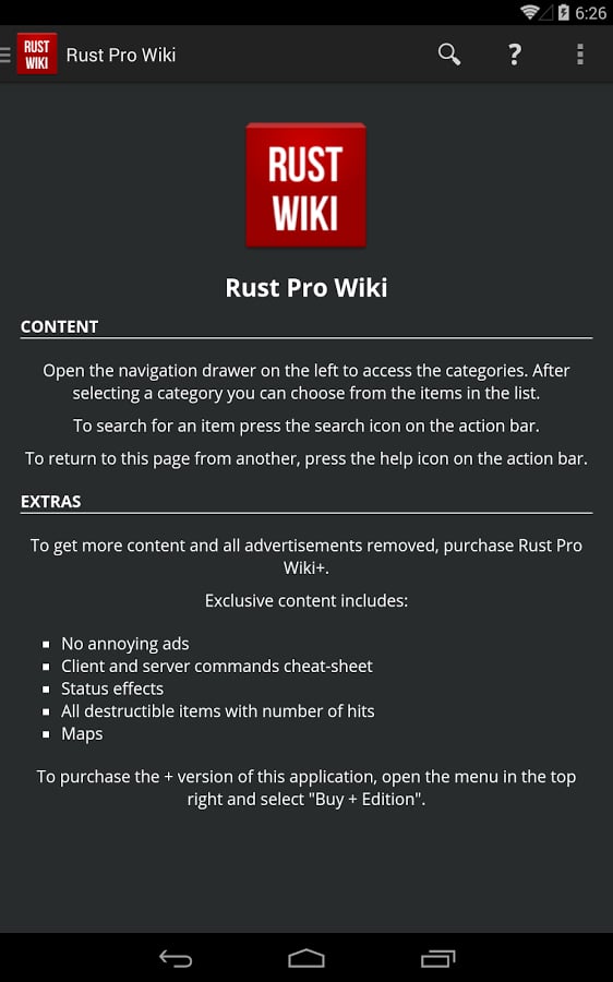 Rust Pro Wiki截图6