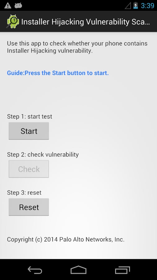 Installer Hijacking Vulnerability Scanner截图4