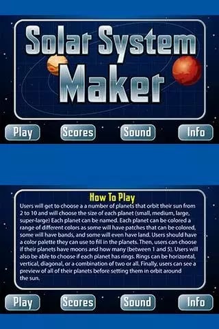 Solar System Maker截图2