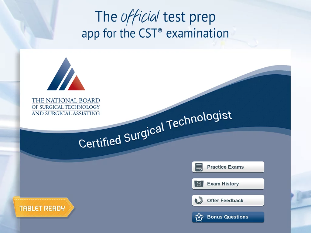 Official NBSTSA CST Exam Prep截图1