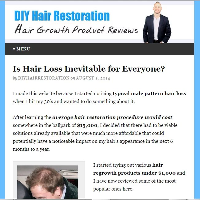 Diy Hair Restoration截图3