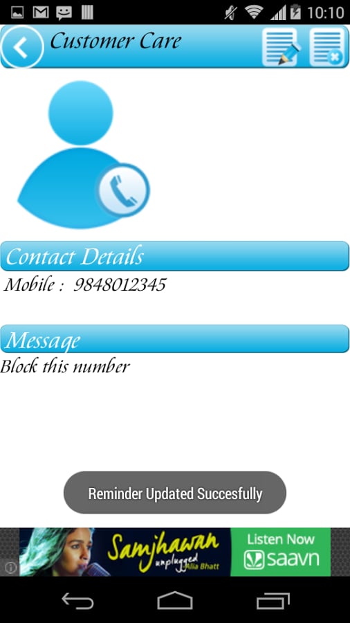 Contact Reminder截图5