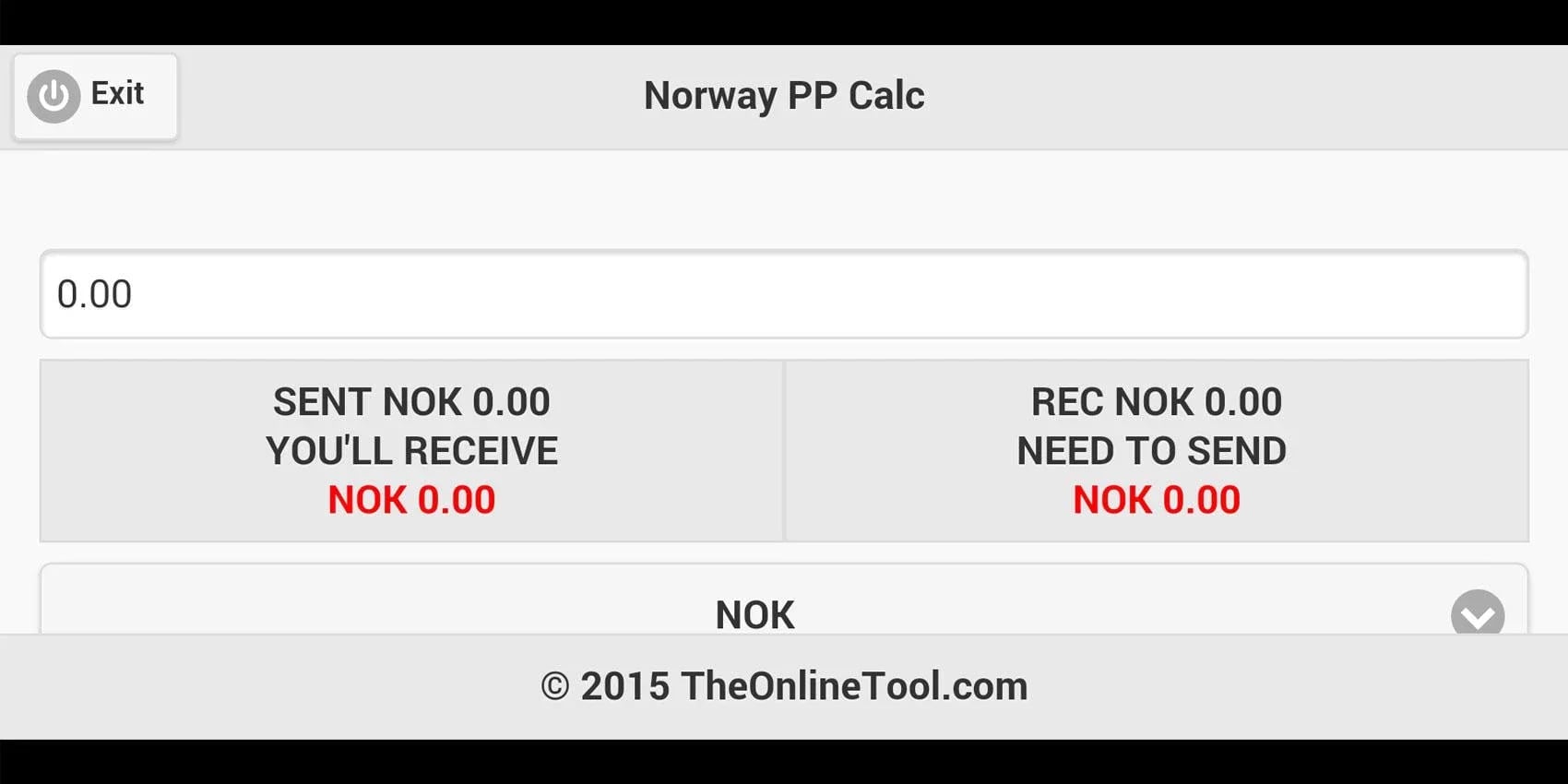 Norway PP Calc截图7