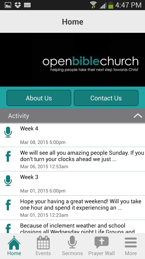 Open Bible Church Waverl...截图5