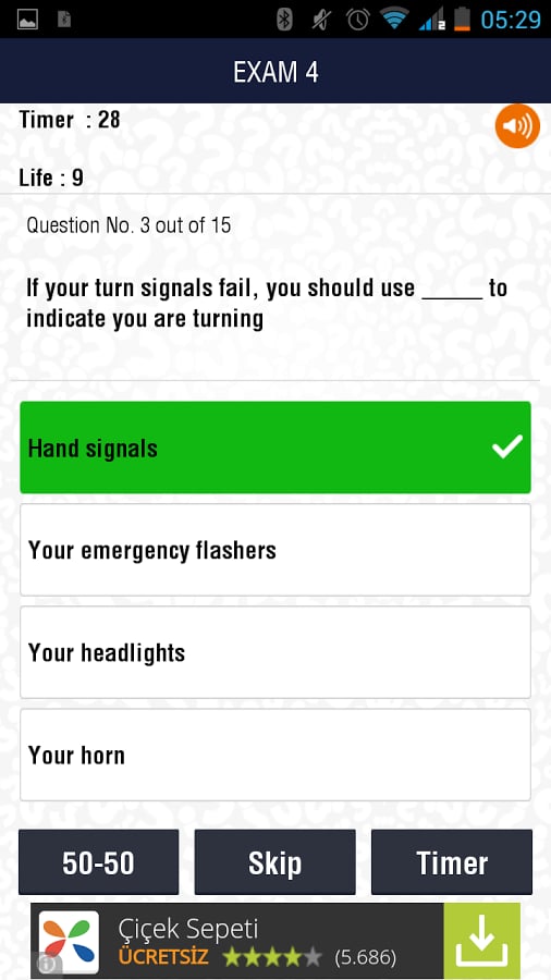 Traffic Rules Exam Quest...截图3