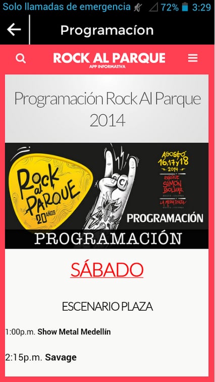 Rock Al Parque截图3