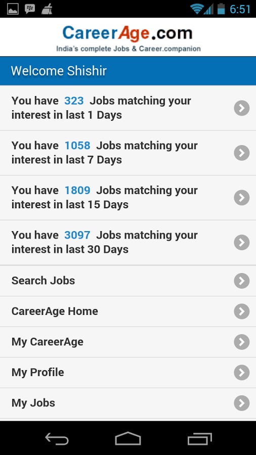 CareerAge.com Mobile截图2