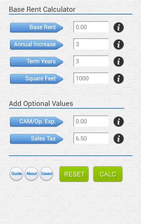 Commercial Rent Calculat...截图1