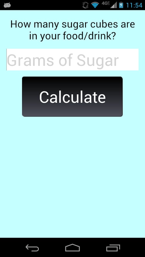 Sugar Cube Calculator截图1