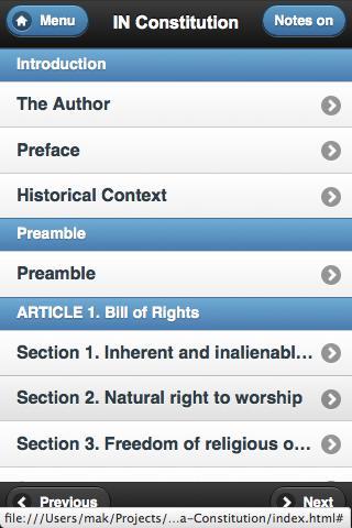 Indiana Constitution Annotated截图1