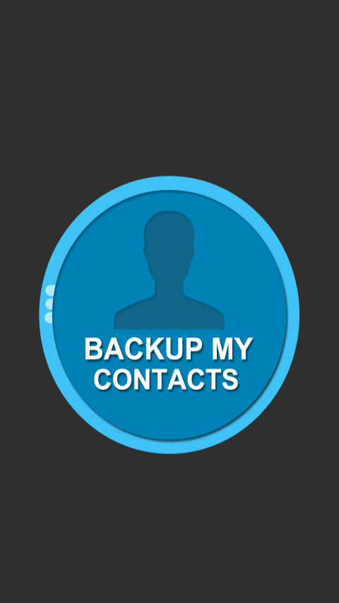 Backup My Contacts截图1