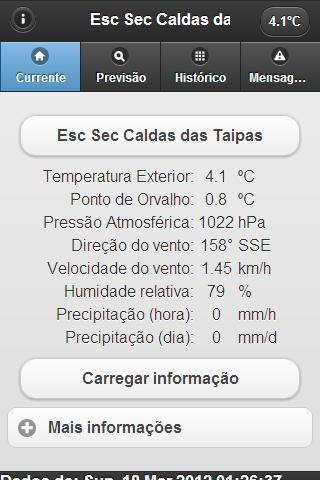 Meteo Caldas Taipas截图1